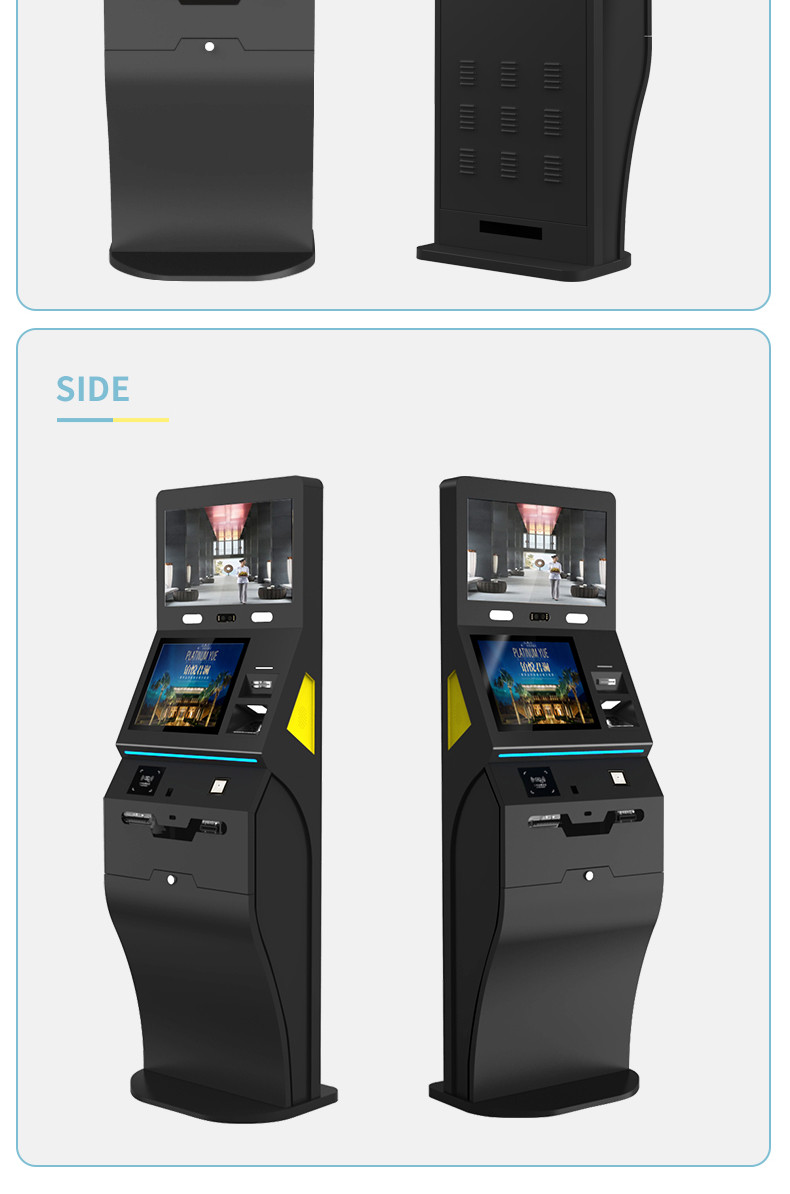 Android Windows Hotel Terminal Multifunction Self Service Kiosk