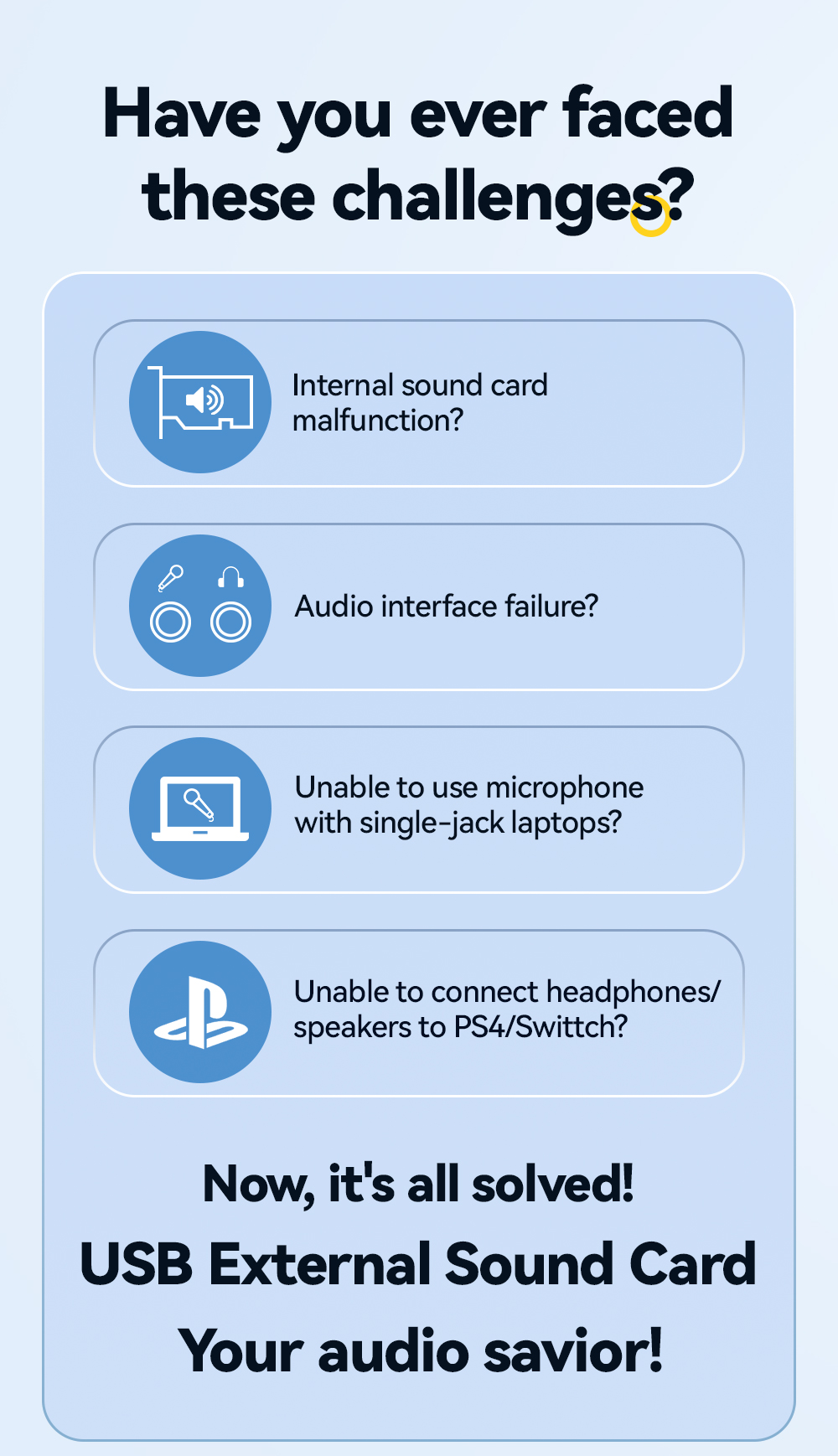 ESSAGER ES-OTG21 Series USB A To Aux Jack Audio Micro Adapter USB To 3.5mm Adapter
