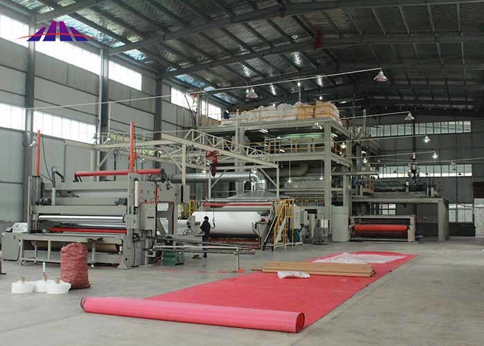 250gsm 1.6M PP Meltblown Nonwoven Fabric Machine Easy Operation