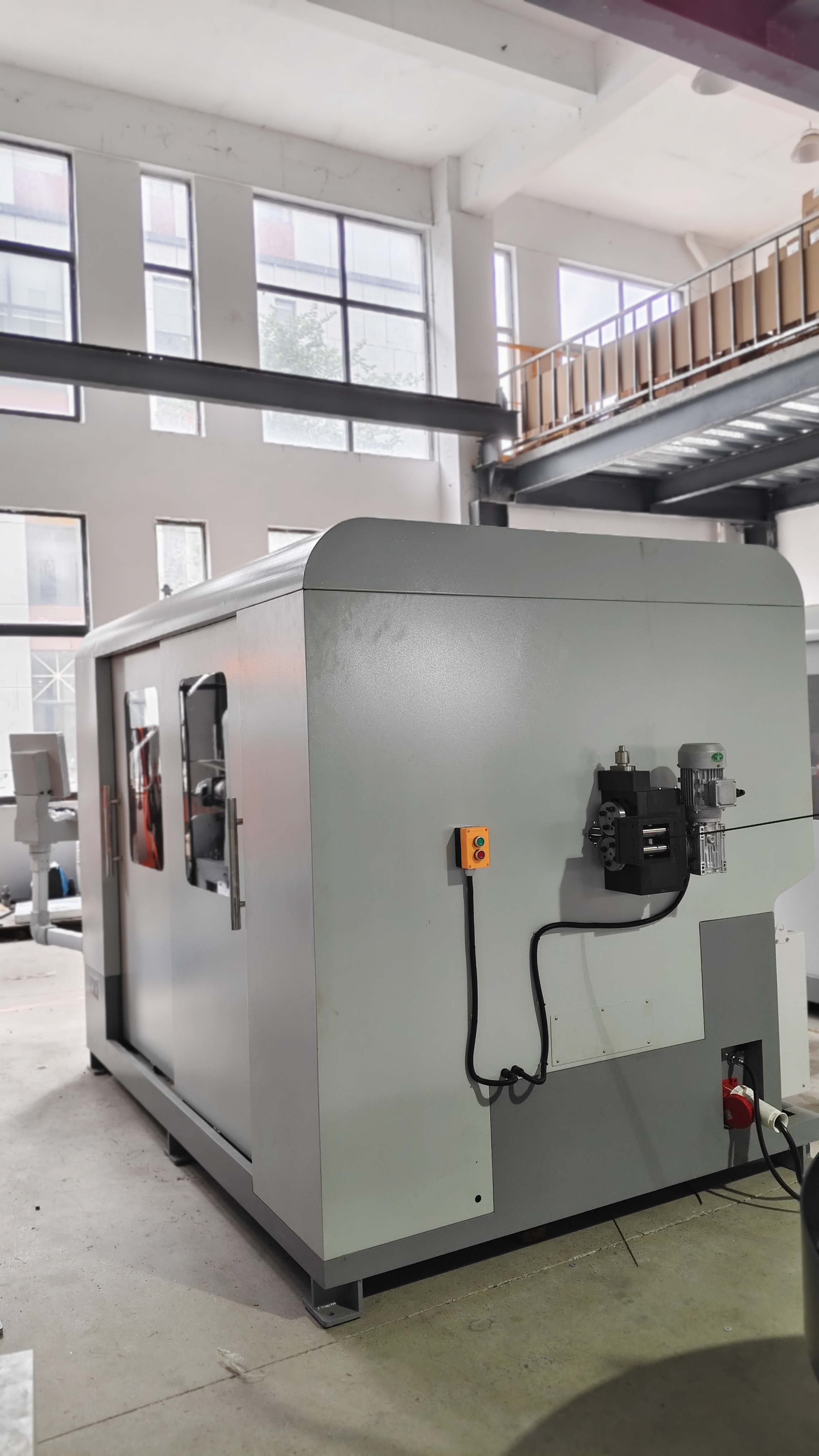 HYD-40T-12A Automatic Spring Coiling Machine production view