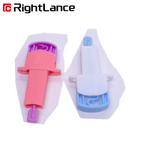 28g 0.59in Automatic Blood Lancet Diabetes Lancet Pen Single Use ODM