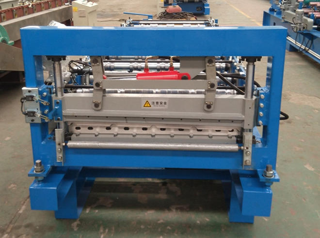 Cold Joint Hidden Roof Making Machine 3 Ton 18mm Side Wall Thickness