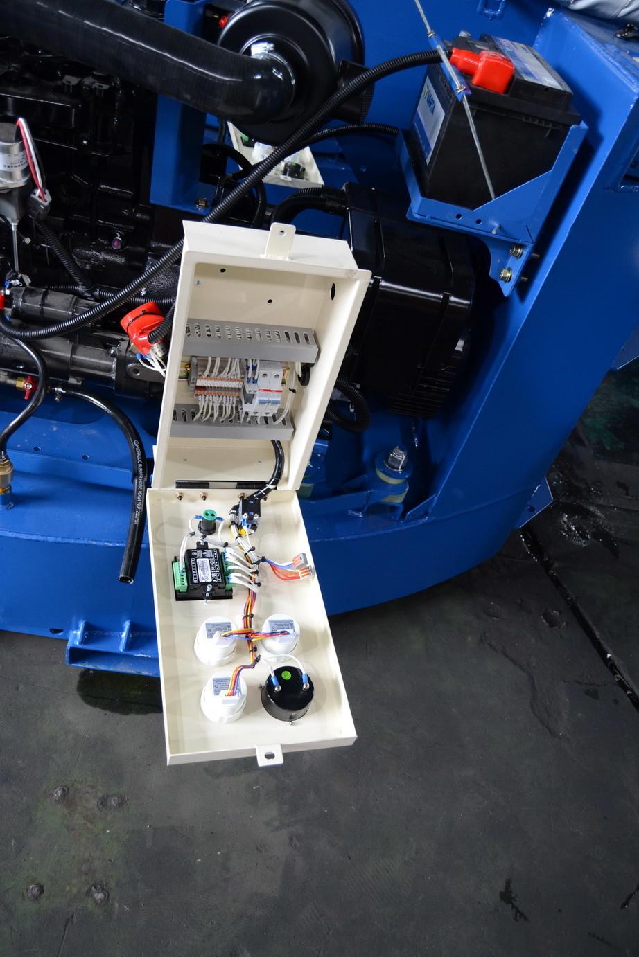 Mitsubishi Kubota Genset 15kw Clip On Type Generator For Reefer Container