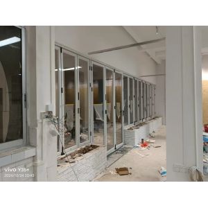 MoonPhase Nocturnal Folding Window Enhancing Lunar Illumination with Anti