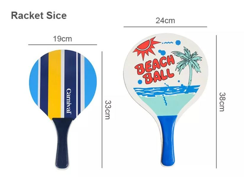 MDF Wood Beach Racket Plywood Customized Wooden Beach Tennis Rackets