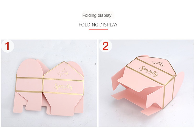 Custom Printing Luxury Folding Paper Box Elegant Paper Packaging Boxes for Chocolate
