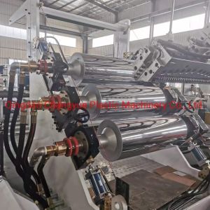SJ 90 Plastic Sheet Production Line with PP PS HIPS Rolling Sheet Extrusion