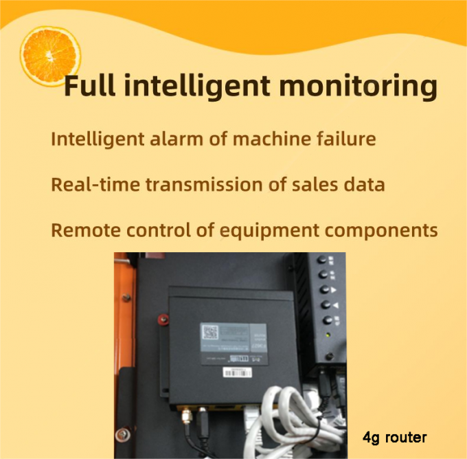 Fresh Orange Juice Vending Machine 100% Natural Squeezed Juice on Demand