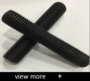 DIN Standard Blackening Welding Embedded Parts 7-Shaped Anchor Bolt for High Strength