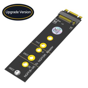 China M.2 (NGFF) Key B+M to Key M Adapter for PCI-E Bus SSD Suitable for Nvme SSDs with 2242, 2260, and 2280 sizes on sale