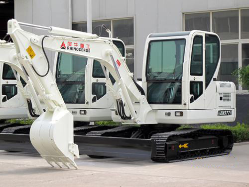 Mini Wheel Excavator & crawler Excavator Track With Hydraulic Attachments 7730*2510*2750mm