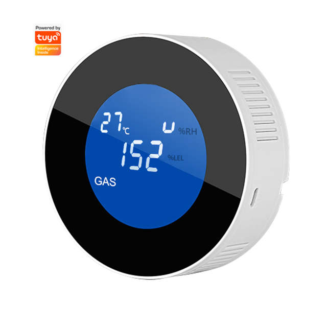 Glomarket Tuya Wifi Alarm System Lcd Digital Alarm Remote Control Leak Detector Gas Sensor Gas Leak Detector