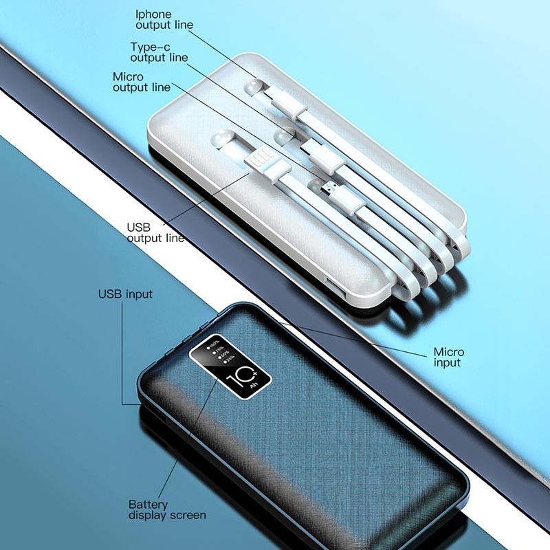 5000mah Personalised Power Bank Built In Magnetic for iPhone 12