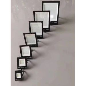 Ip66 LED Flood Lamp , SMD2835 slimline led floodlight tempered Glazed