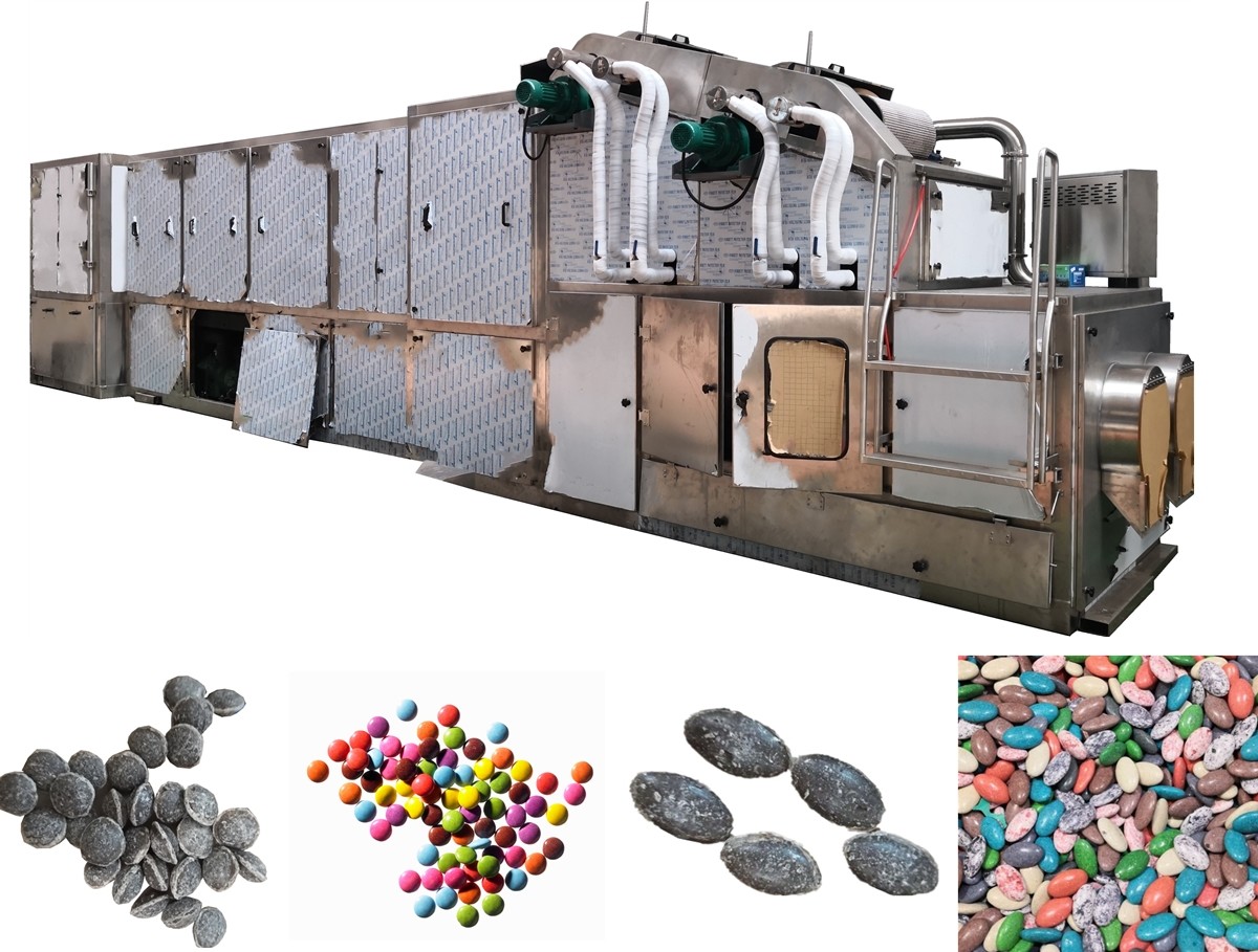 150kg/H 1.5rpm Chocolate Bean Production Line