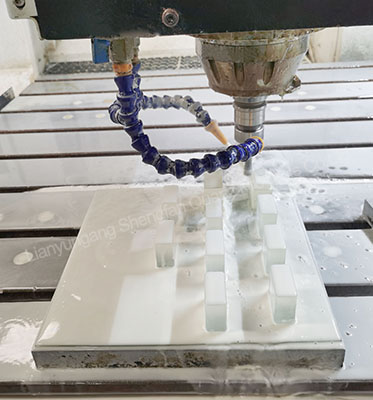XRD- Fused Quartz Sample Sink Plate Customized Corrosion High Temperature Resisitant