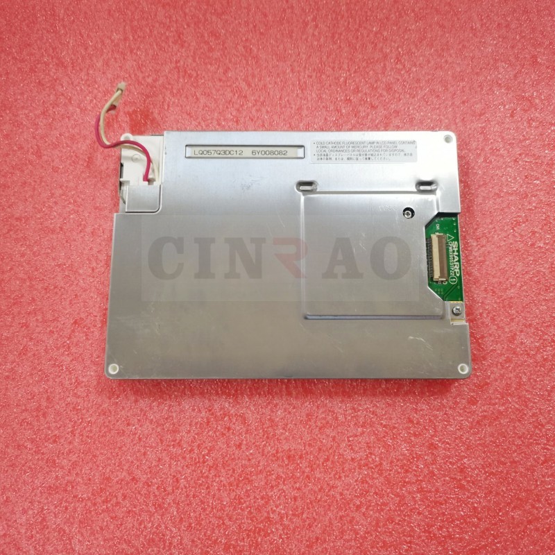 Sharp 5.7" 320*240 A-Si TFT LCD Display Screen LQ057Q3DC12 For Car GPS Replacement