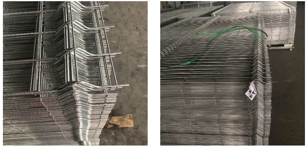 curved mesh fence