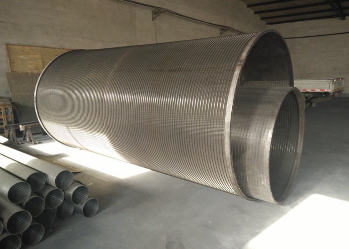 High Temperature Resistant Rotary Drum Screen Economical For Centrifuge Industry