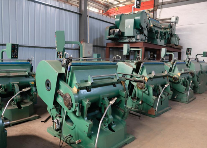 2.2kw Cardboard Die Cutting Machine , Ml 750 Punching Die Cutting Machine