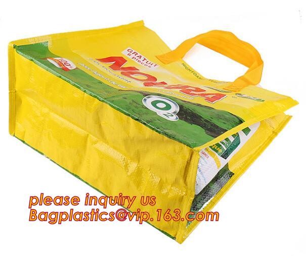Custom Huge Luggage PP Woven Bag With Zipper Lock,PP Woven Shopping Bag,Factory customized cheap laminated pp woven shop