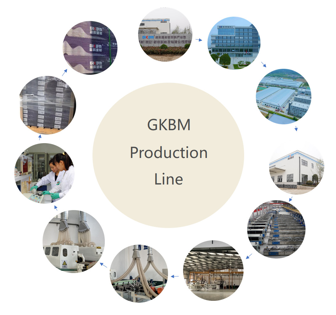 5mm Biodegradable Marble Style Vinyl Flooring Flame Retardant Anti Shock Grayish White GKBM Greenpy GL-S5566-1