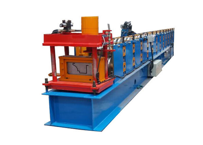 Metal Downspout Portable PPGL PPGI Rain Gutter Roll Forming Machine High Potency
