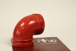  90° Grooved End Pipe Fittings  DN60-426 3mm Wall Thickness Manufactures