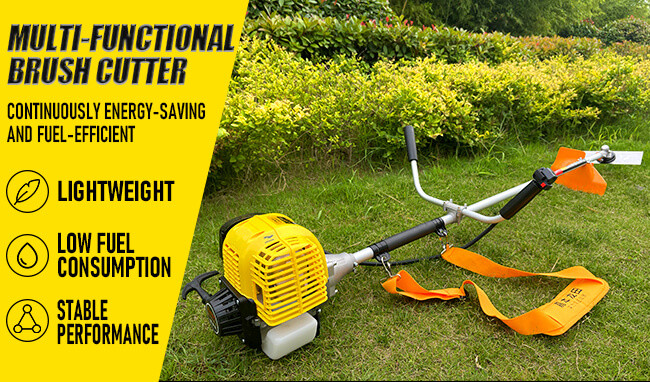 High Side Hanging Gasoline Brush Cutter 4 Stroke Backpack Brush Cutter 31CC