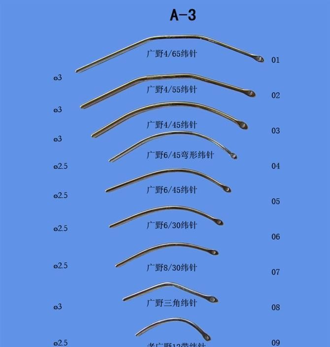 MULLER Textile Spares Parts Knitting Machine Needle Steel Material