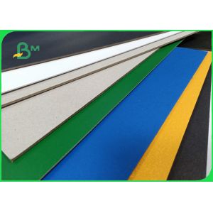 2.0mm recycle pulp glossy Varnish Colorful paperboard for gift box