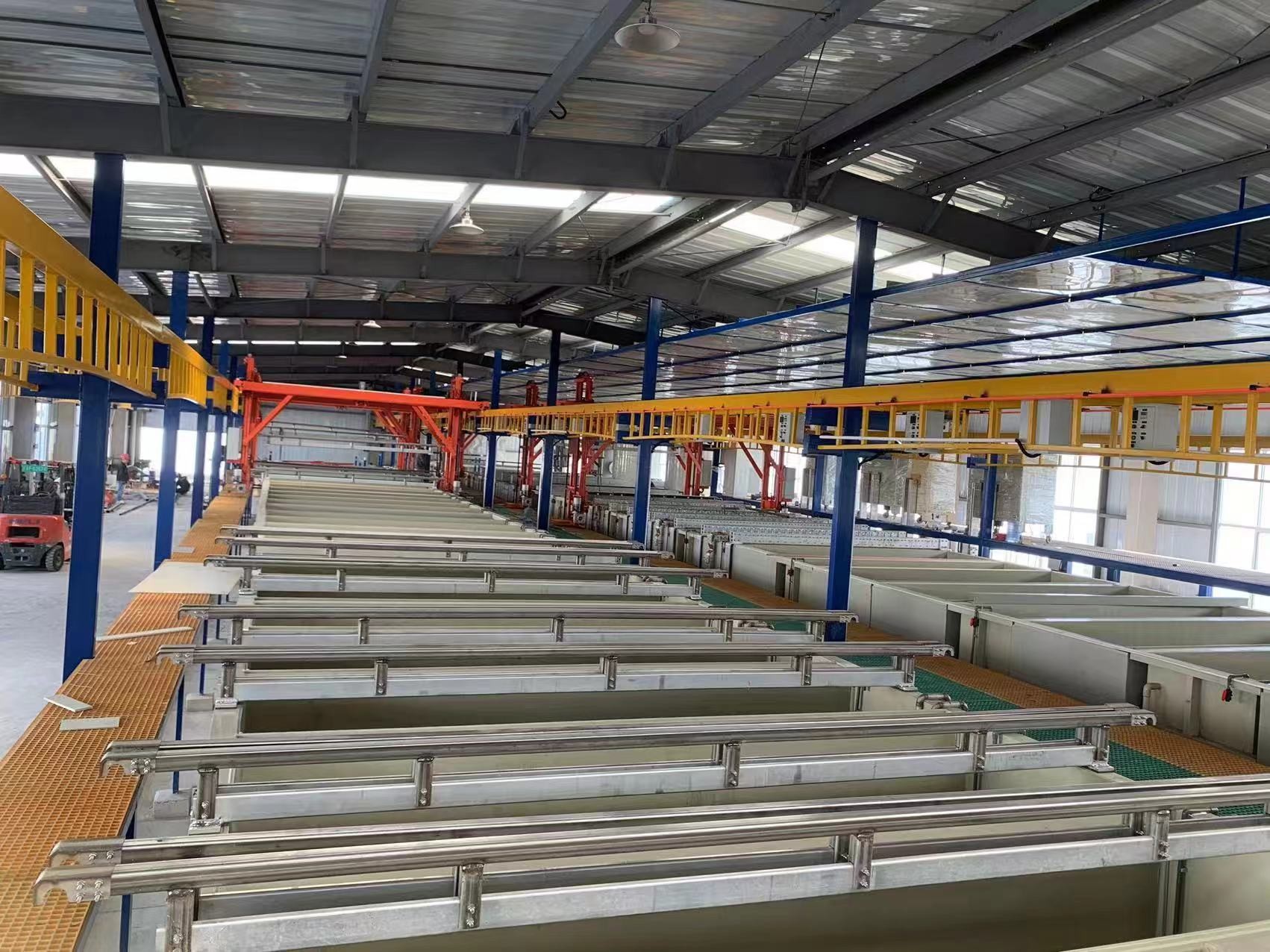 700T/Month Automatic Aluminum Anodizing Production Line for Surface Treatment Equipment