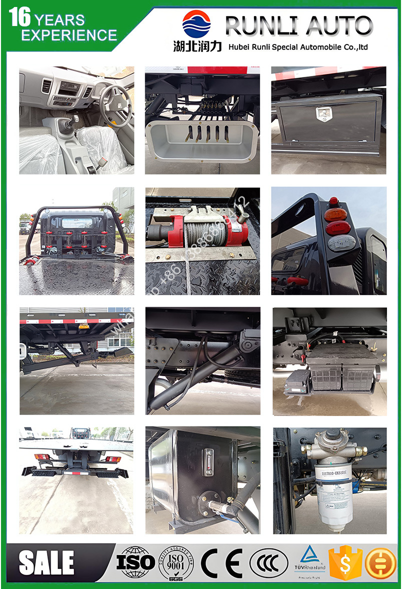 Desert-Adapted Wrecker Truck Sand-proof Filters, Extended Cooling System for Middle East/Africa