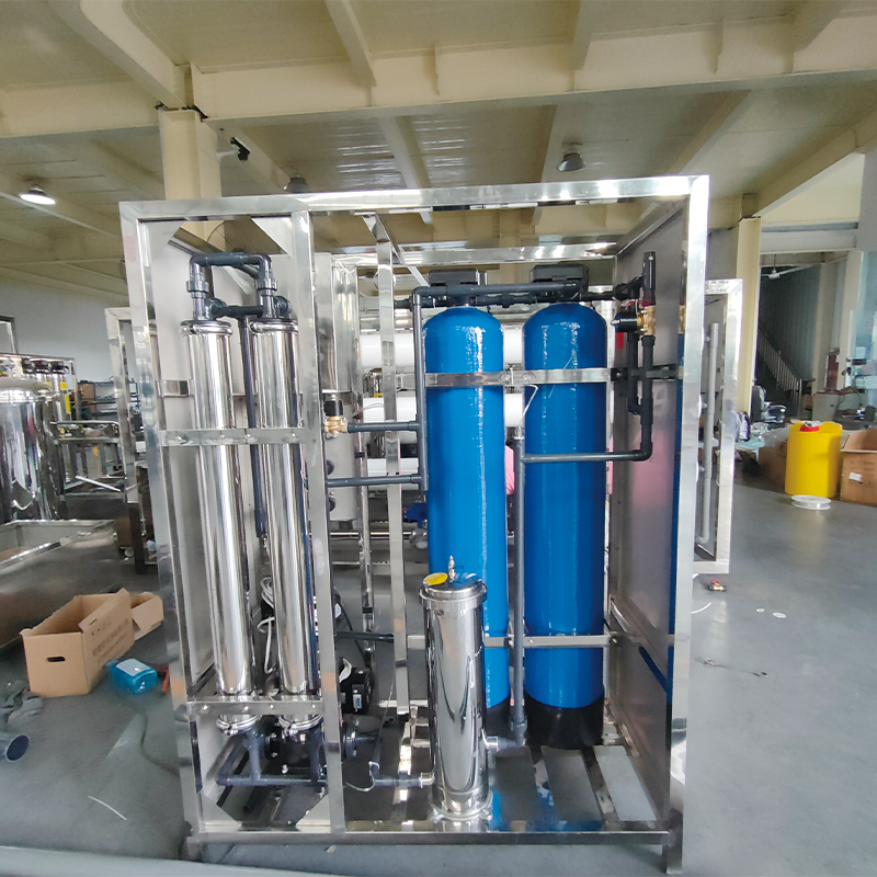 500LPH Commercial Reverse Osmosis Drinking Water Purifier for Manufacturing Plant