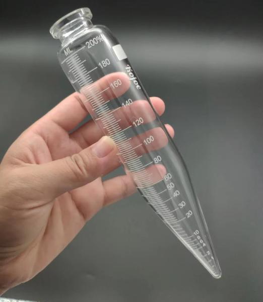 Quality Conical Cylindrical shape Glass Centrifuge Tube 100ml for Centrifuge Machine for sale