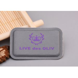 3M Reflective Material Garment Labels Embossed With Custom Logo