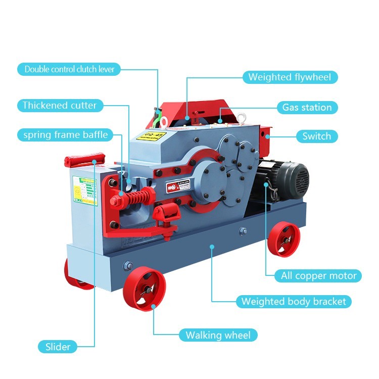 Gq40 Fast Cut Rebar Bender Cutter Straight Thread Electrical