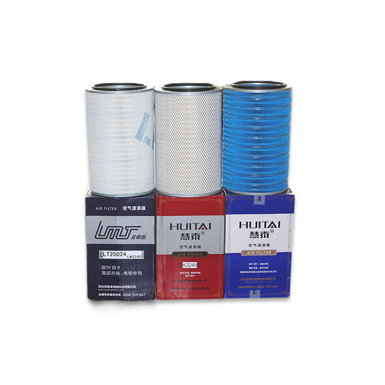 Shipping DHL UPS EMS FEDEX Air Filter for Shacman F2000 X3000 Dongfeng Yuchai Truck K2648 K2647 37240310