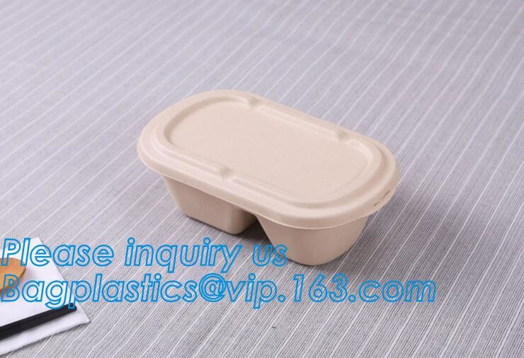 Meal Prep Containers Free Sample Bento Lunch Box Biodegradable Food Container Plastic Wheat Straw Lunch Box bagplastics