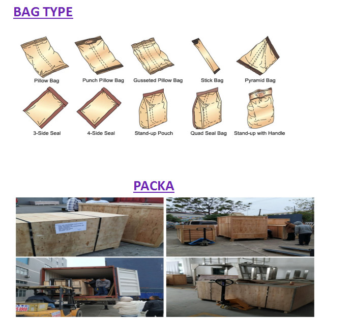 420F Vertical Pouch Packing Machine Flow 2000ml Multi Function