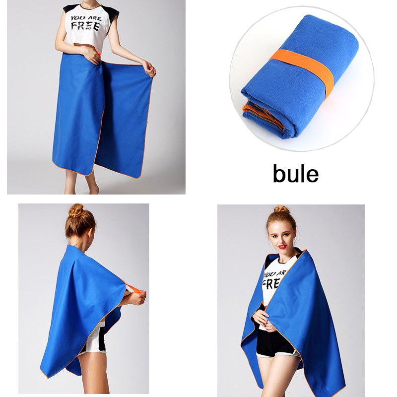Wholesale Suede Microfiber Perfect Travel Sports Towel Custom Printed logo