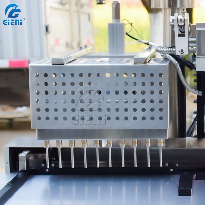 8kw Metal Mold 10 Nozzles Lipstick Filling Machine