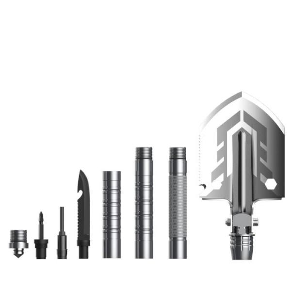 Alluminum Alloy Multifunctional Outdoor Shovel , Multifunctional Engineering