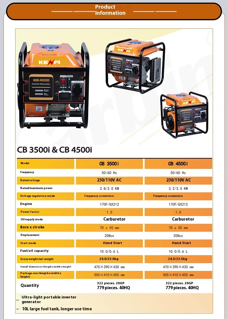 200A DC Output Industrial Arc Welding Generator with 7L Fuel Capacity