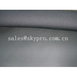 One or two sides coating 60" wide maximum neoprene sheet with colored fabric