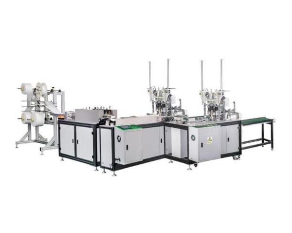 Economic Anti-COVID 19 3 Layer Flat Disposable Face Mask Making Production Line