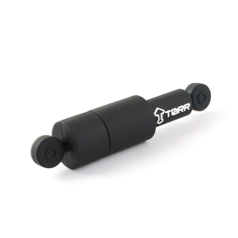Data Encryption Round Custom USB Flash Drives PVC/Silicone Material