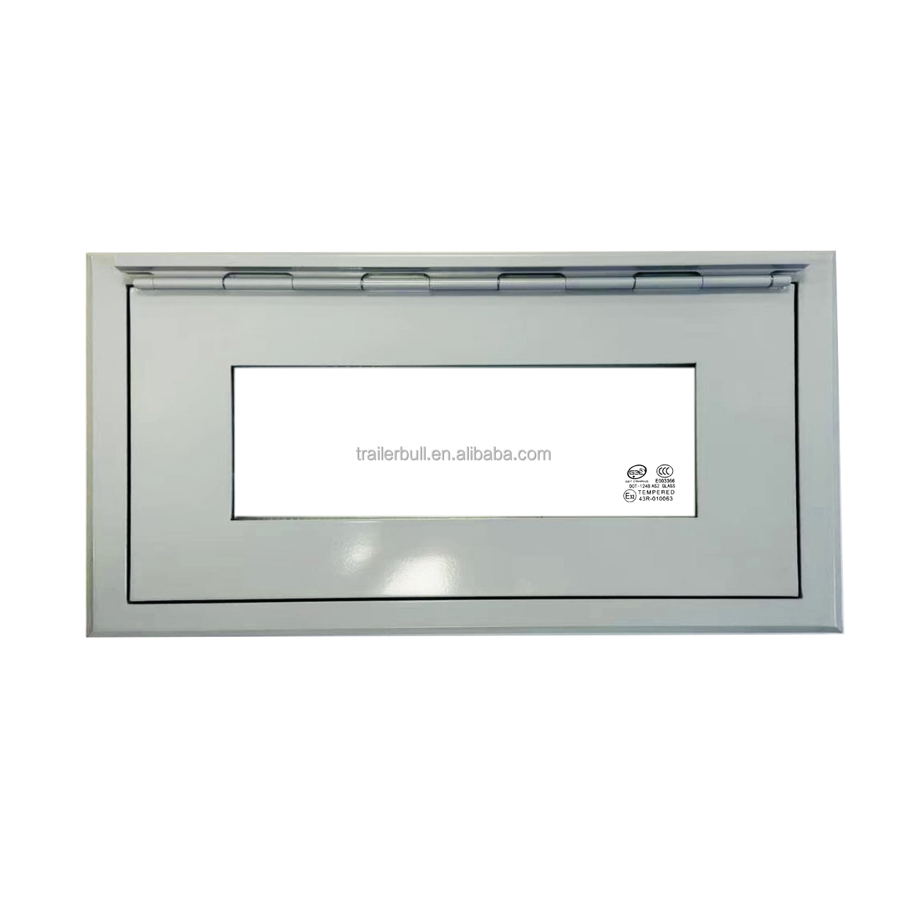 Max. Open at 65 Degrees Customizable Tempered Glass Expedition Windows for RV Trailers