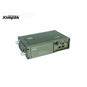 Up And Down Link FDD COFDM Transceiver 100km LOS UAV Transmitter