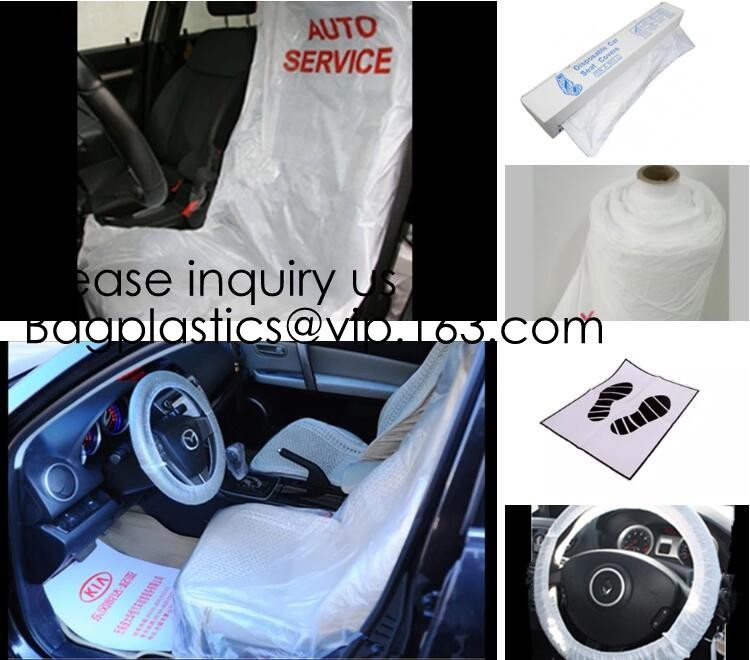 Car Seat Cover Protector Disposable Transparent Seat Protective Covers, Workshop Garage Strong Pull And Durable Seat Cha